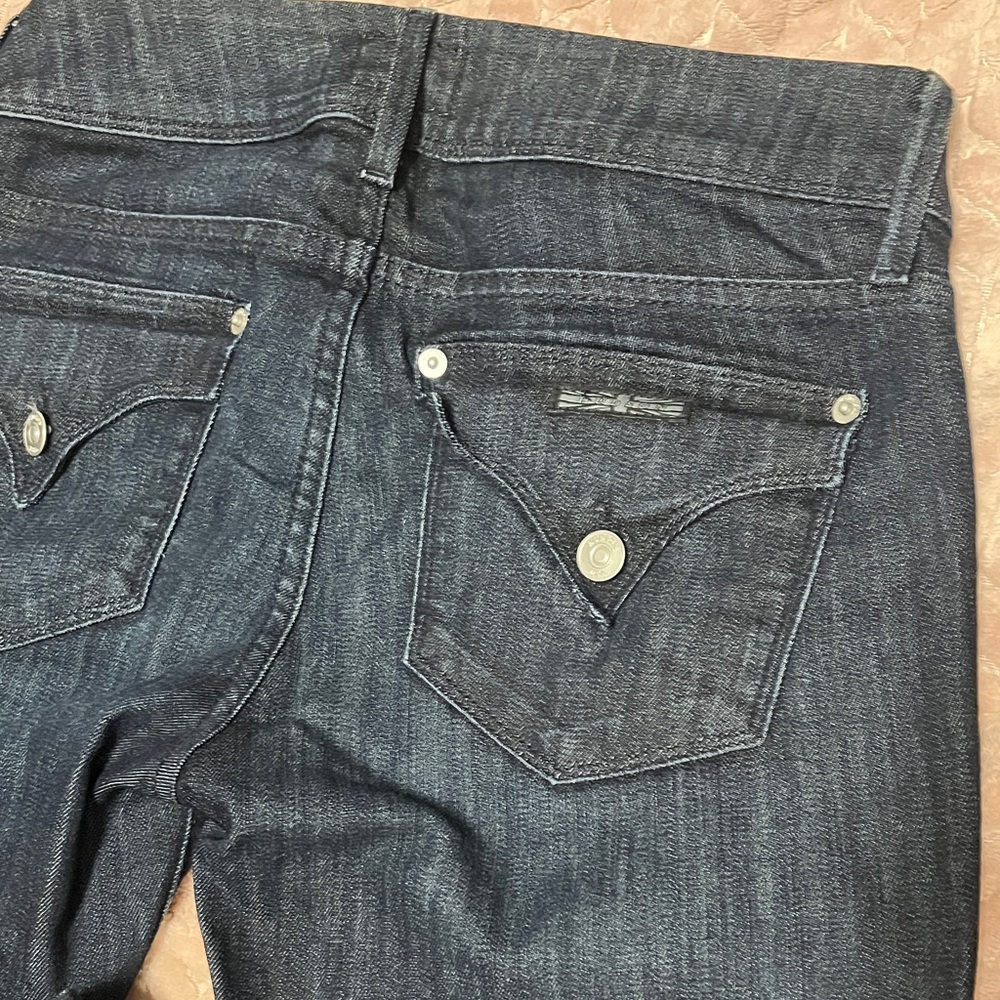 Hudson Beth Baby Bootcut Dark Stretch Denim. 27x35